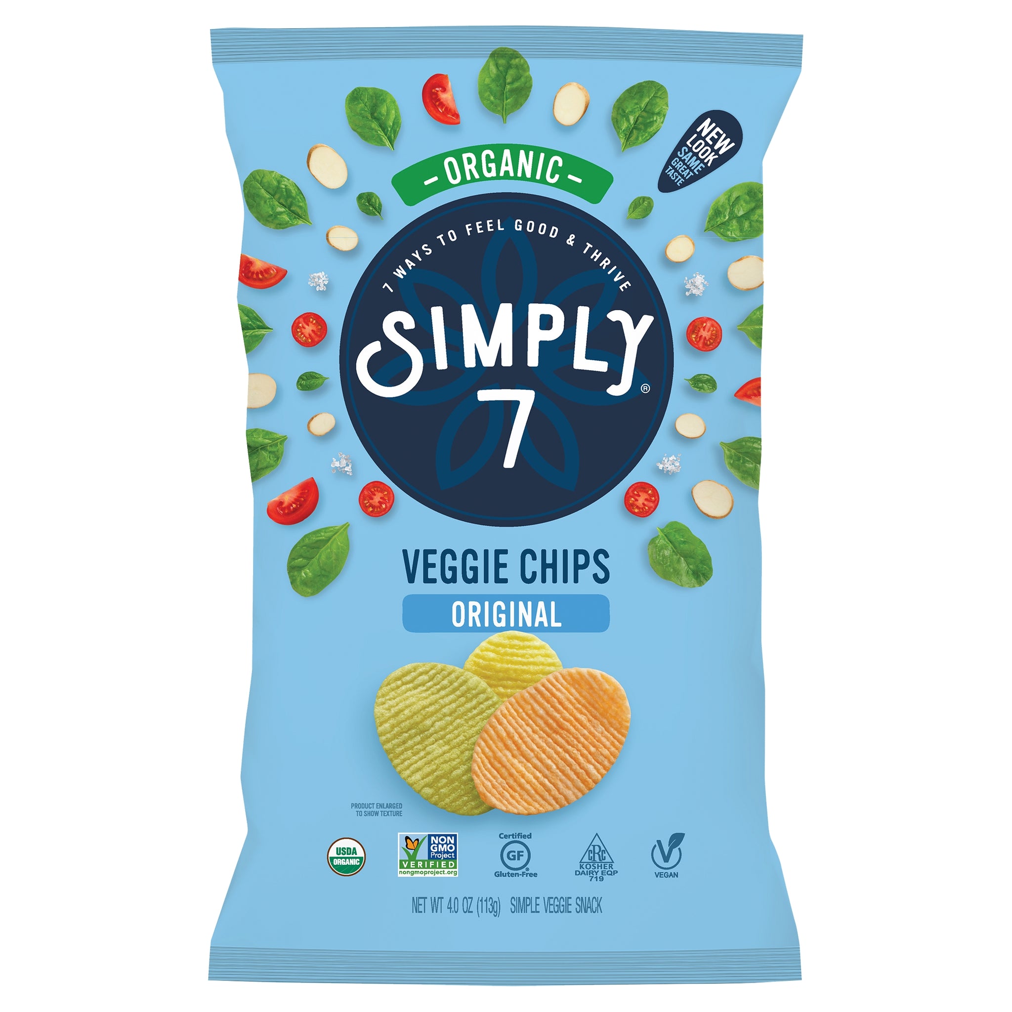 Simply 7 Organic Original Veggie Chips