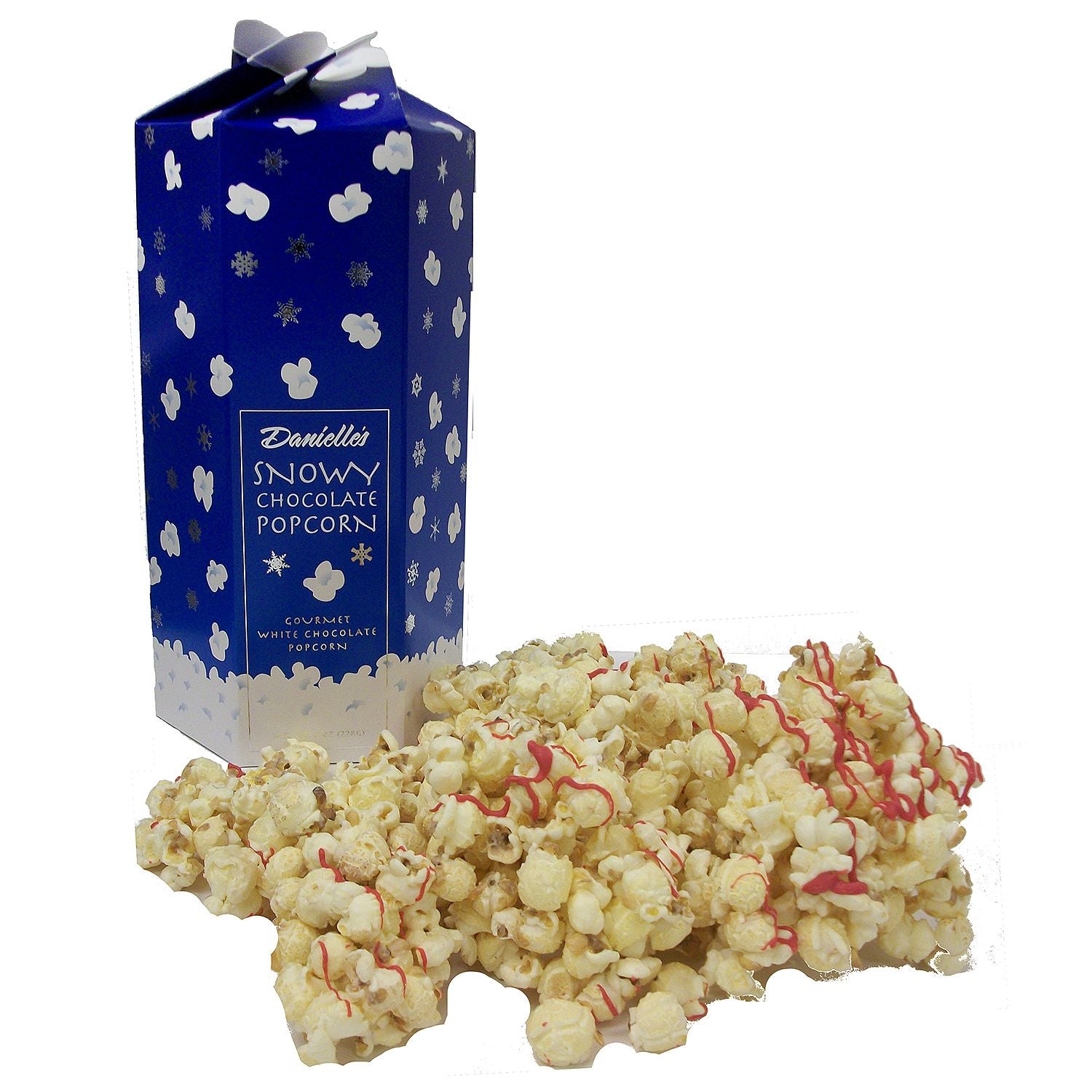 Snowy White Chocolate Popcorn - Box- Pack of 2