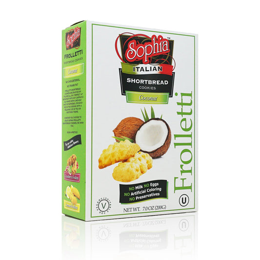 Sophia Frolletti Shortbread Cookies - Coconut