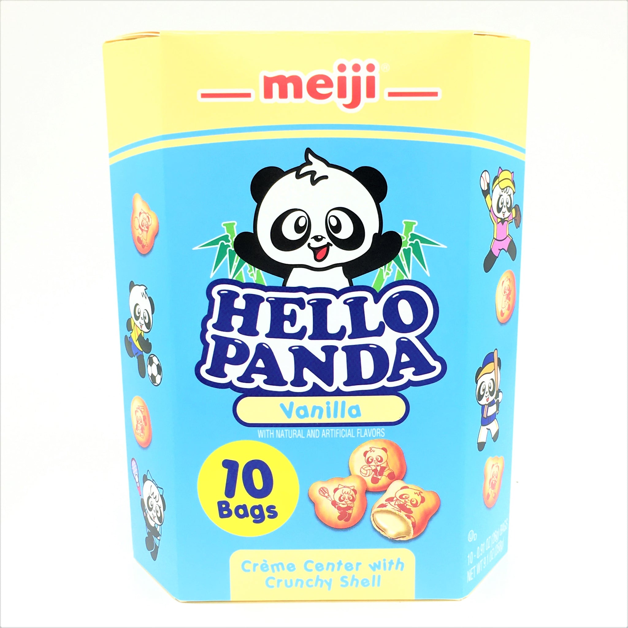 Meiji Hello Panda Cookie-Vanilla 10 Bags