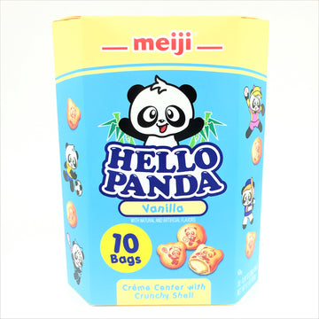 Meiji Hello Panda Cookie-Vanilla 10 Bags