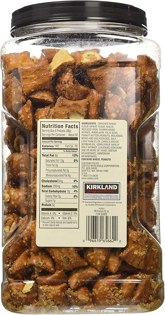 Hk Anderson Peanut Butter Filled Pretzels  (Pack Of 2)