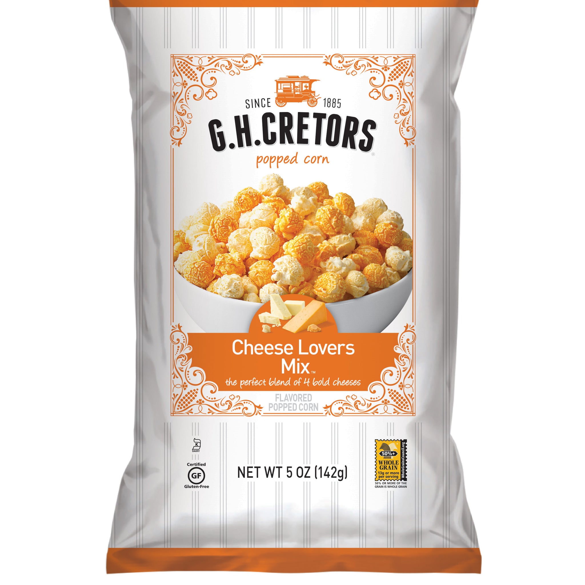 G.H. Cretors Cheese Lovers Mix Popped Corn