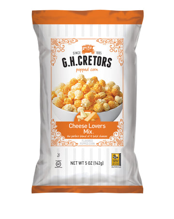 G.H. Cretors Cheese Lovers Mix Popped Corn