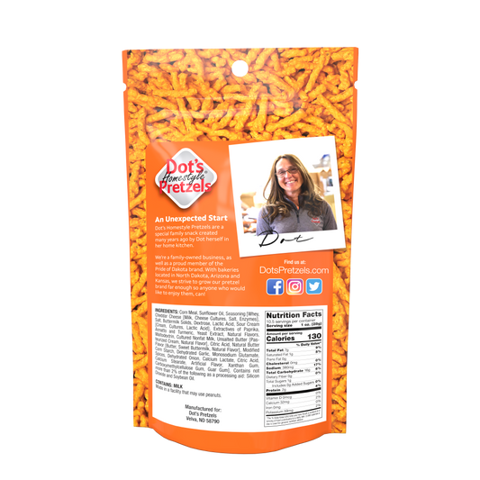 Dot's Homestyle Snacks, Original Seasoned Baked Cheese Curls, Family Size Bag