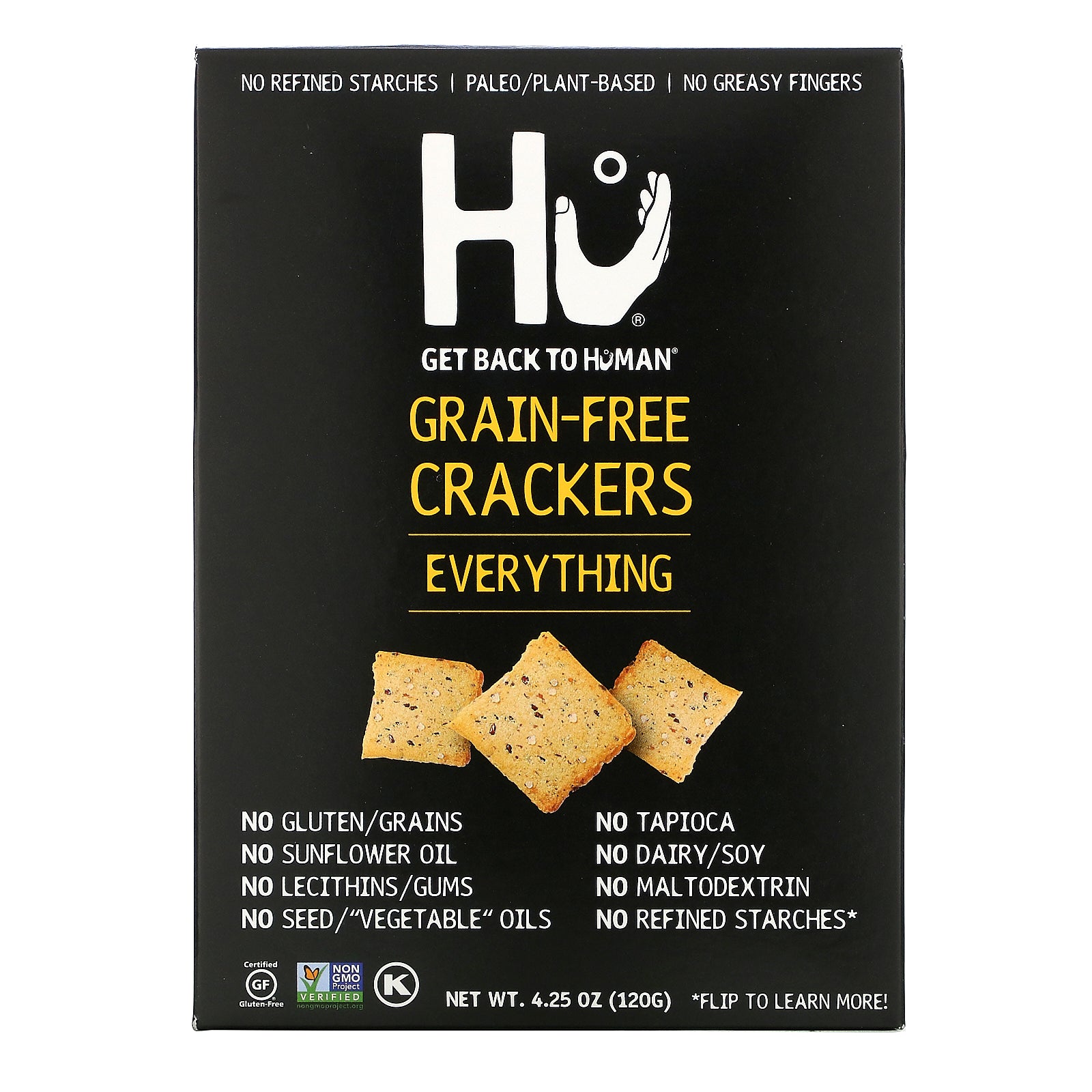 Hu Everything Grain-Free Crackers