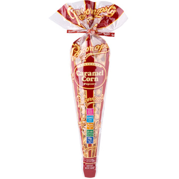 Popcornopolis Caramel Popcorn, Gift Cone