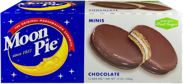 Moon Pie Mini Chocolate Marshmallow Sandwiches, 12 Count