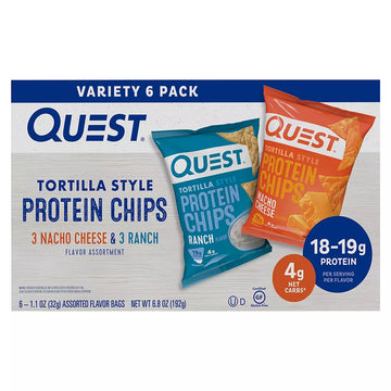 Quest Tortilla Style Protein Chips Variety Pack