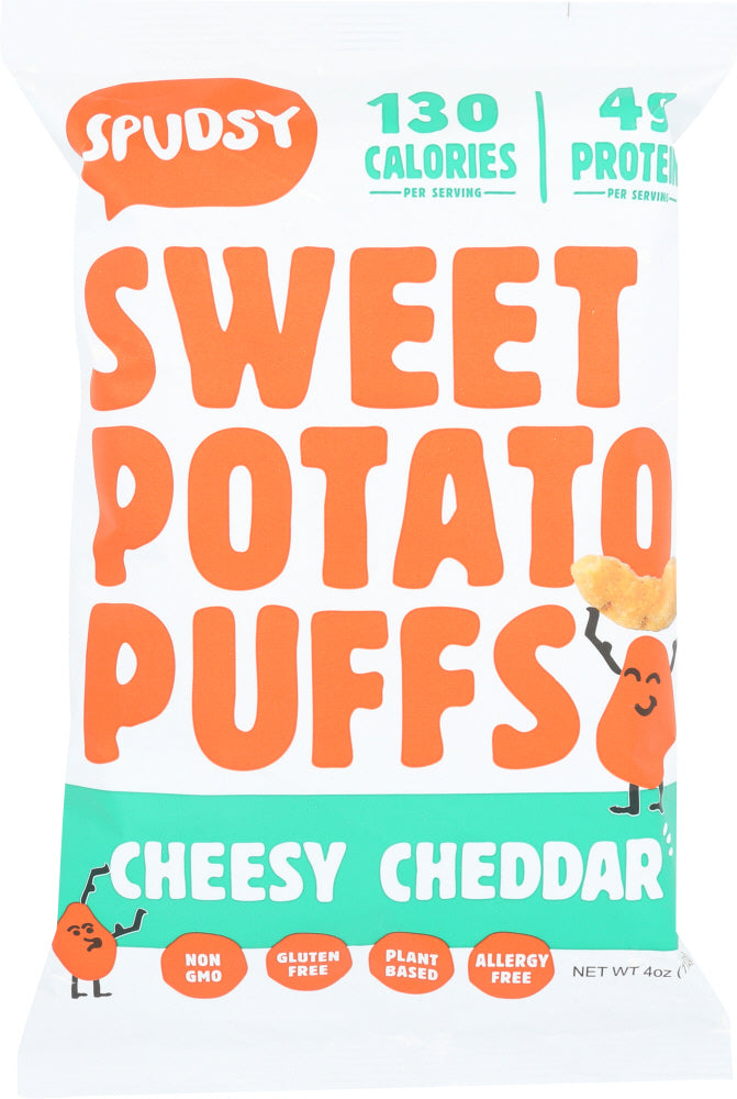 SPUDSY: Puff Sweet Potato Cheddar