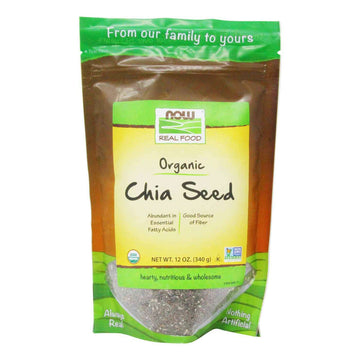 Now Foods Organic Chia Seed  (340 G)