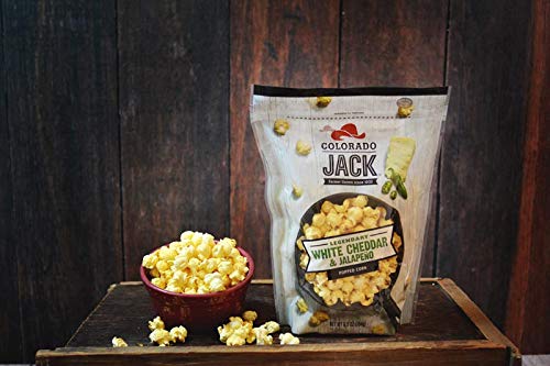 Gourmet Flavored Popcorn - Colorado Jack Popped Corn in 5 Legendary Flavors (Pack of 3 Flavors)