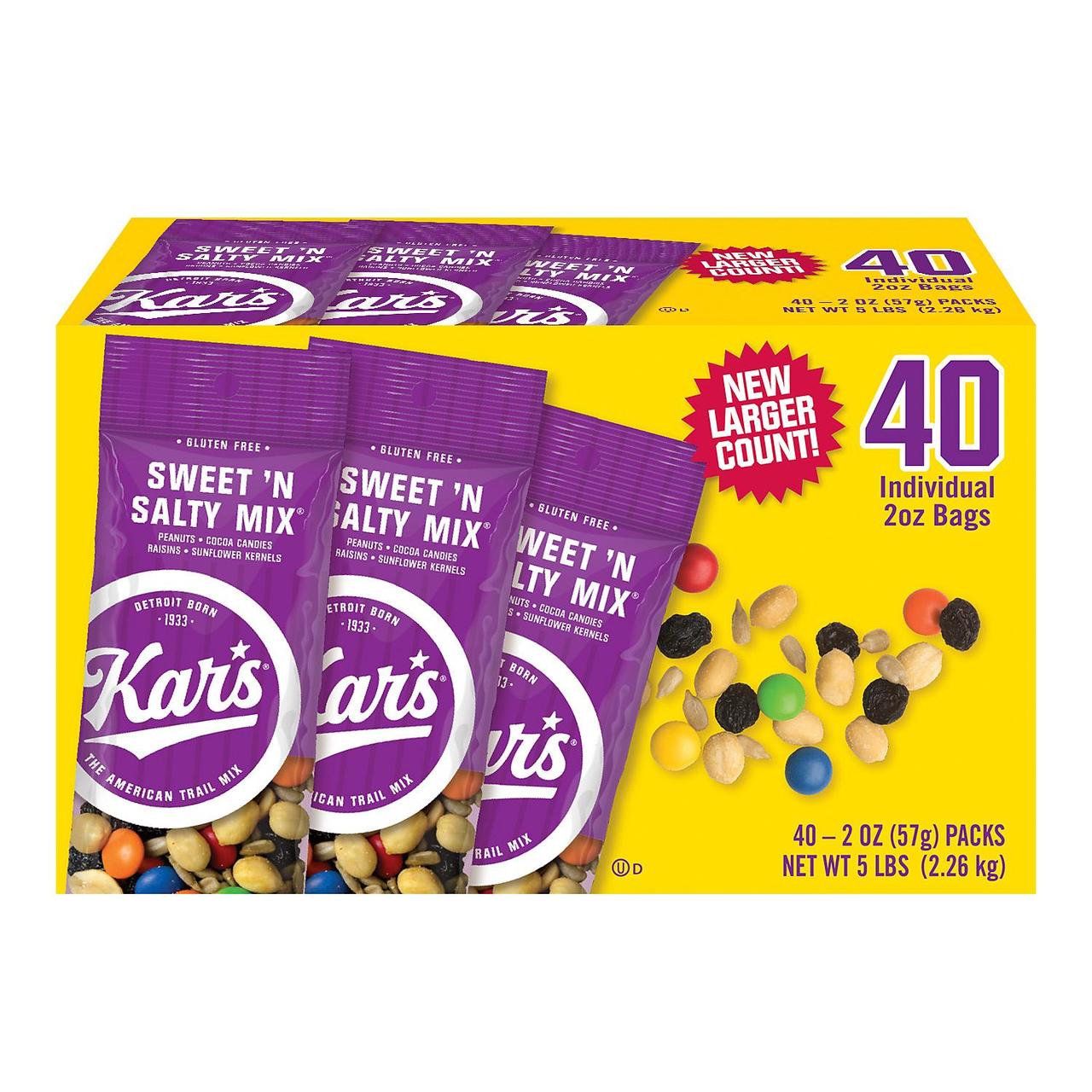Product Of Kar'S Sweet 'N Salty Mix (40 Ct.) - For Vending Machine, Schools , parties, Retail Stores