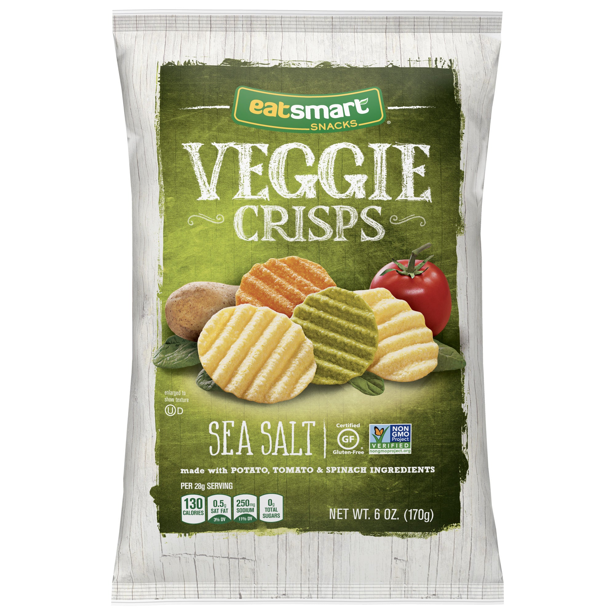 Eatsmart Snacks Garden Veggie Crisps with Sea Salt