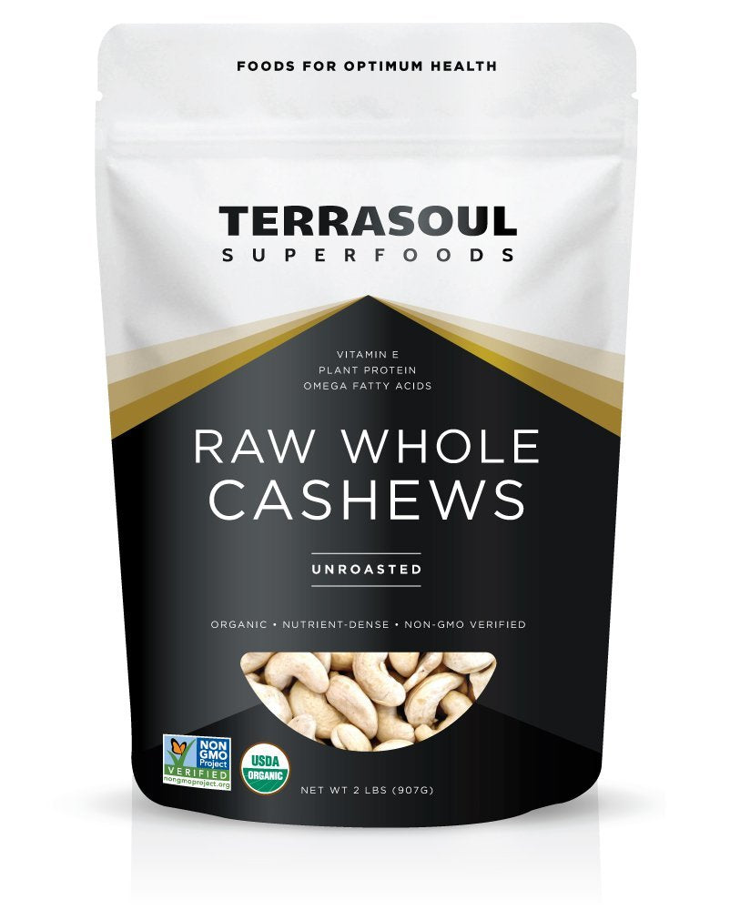 Terrasoul Superfoods Organic Raw Cashews