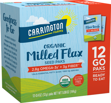 Carrington Farms Organic Flax Seed Packs