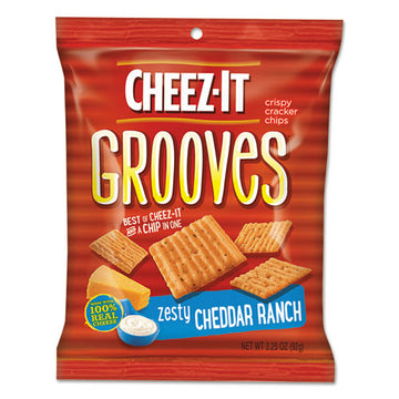 Sunshine Cheez-it Grooves Crackers, Zesty Ranch,  6/Box