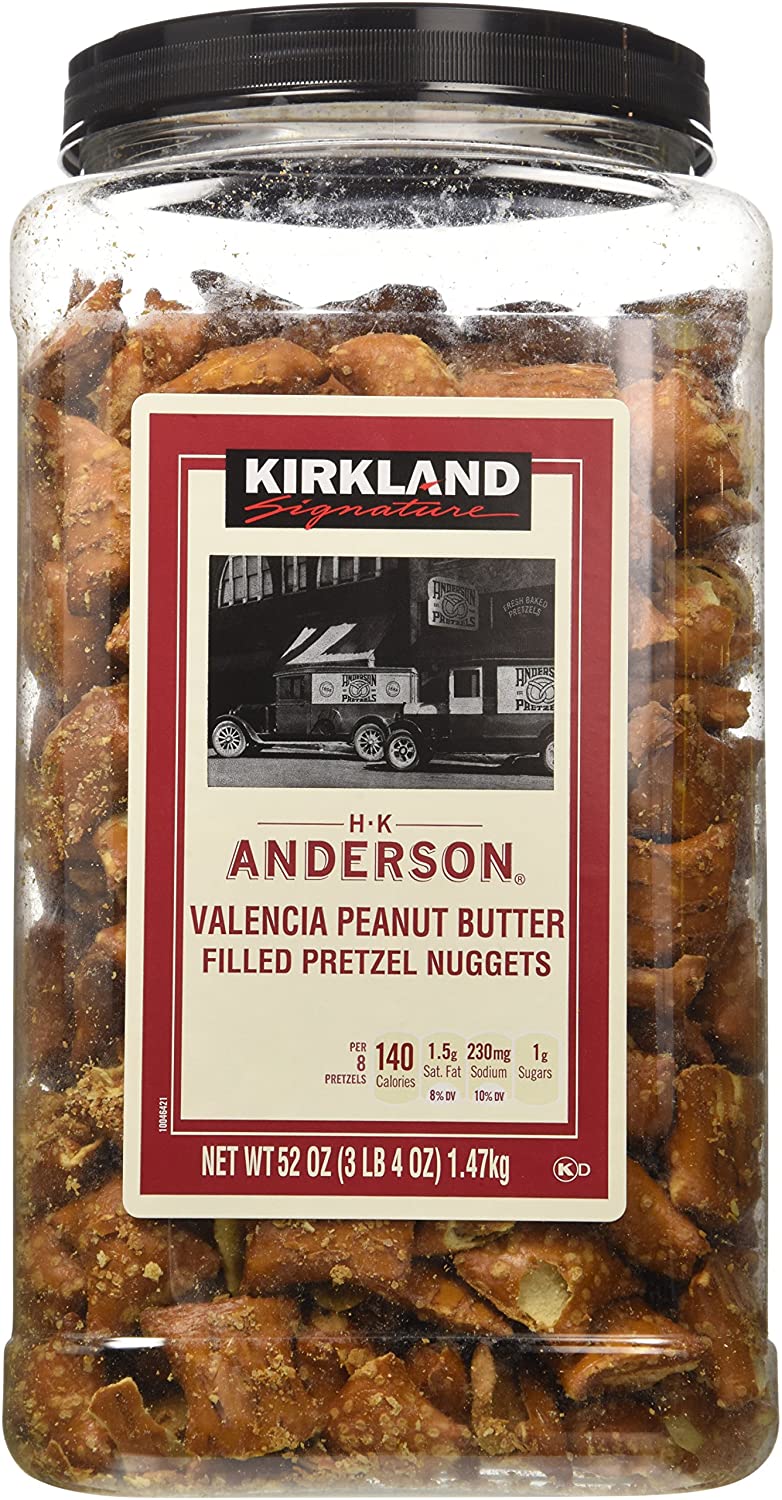 Hk Anderson Peanut Butter Filled Pretzels  (Pack Of 2)