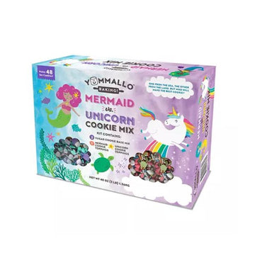 Yummallo Unicorn vs. Mermaid Sugar Cookie Mix