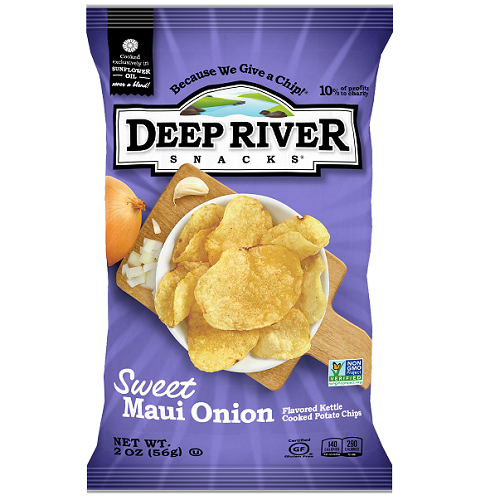 Sweet Maui Onion Kettle Chips, 24 Ct