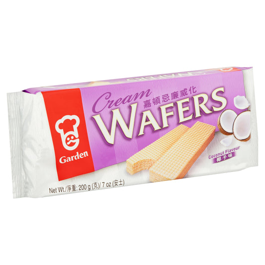 Garden: Coconut Flavour Cream Wafers