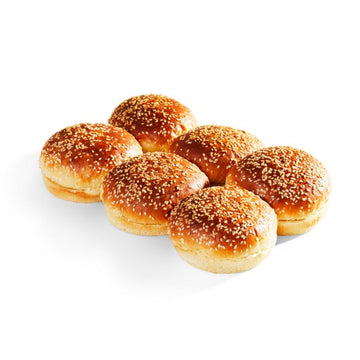 Klosterman Bun, Potato, Dark Shine, Sesame Seed Top  (PACK OF 10)