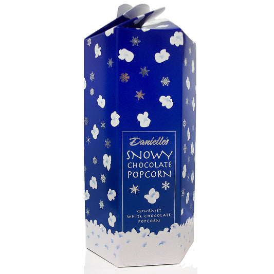 Snowy White Chocolate Popcorn - Box- Pack of 2