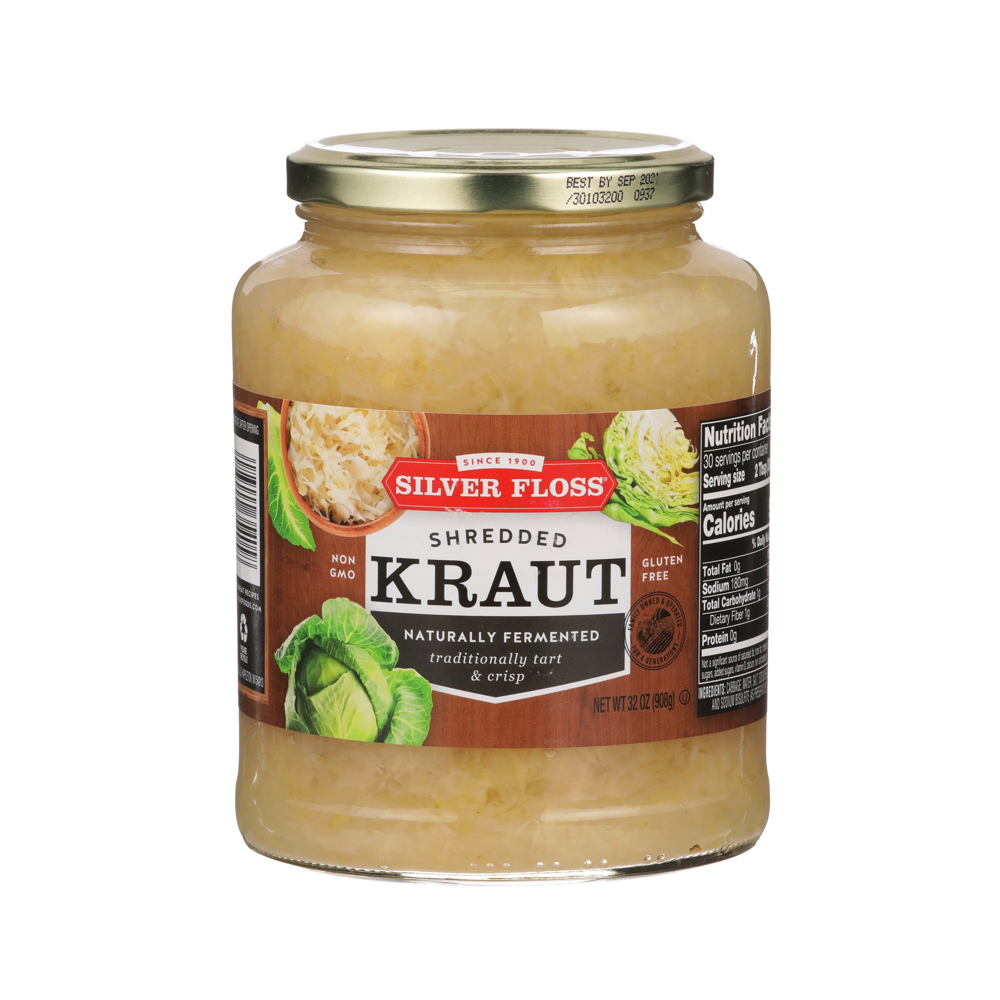 Silver Floss Shredded Sauerkraut