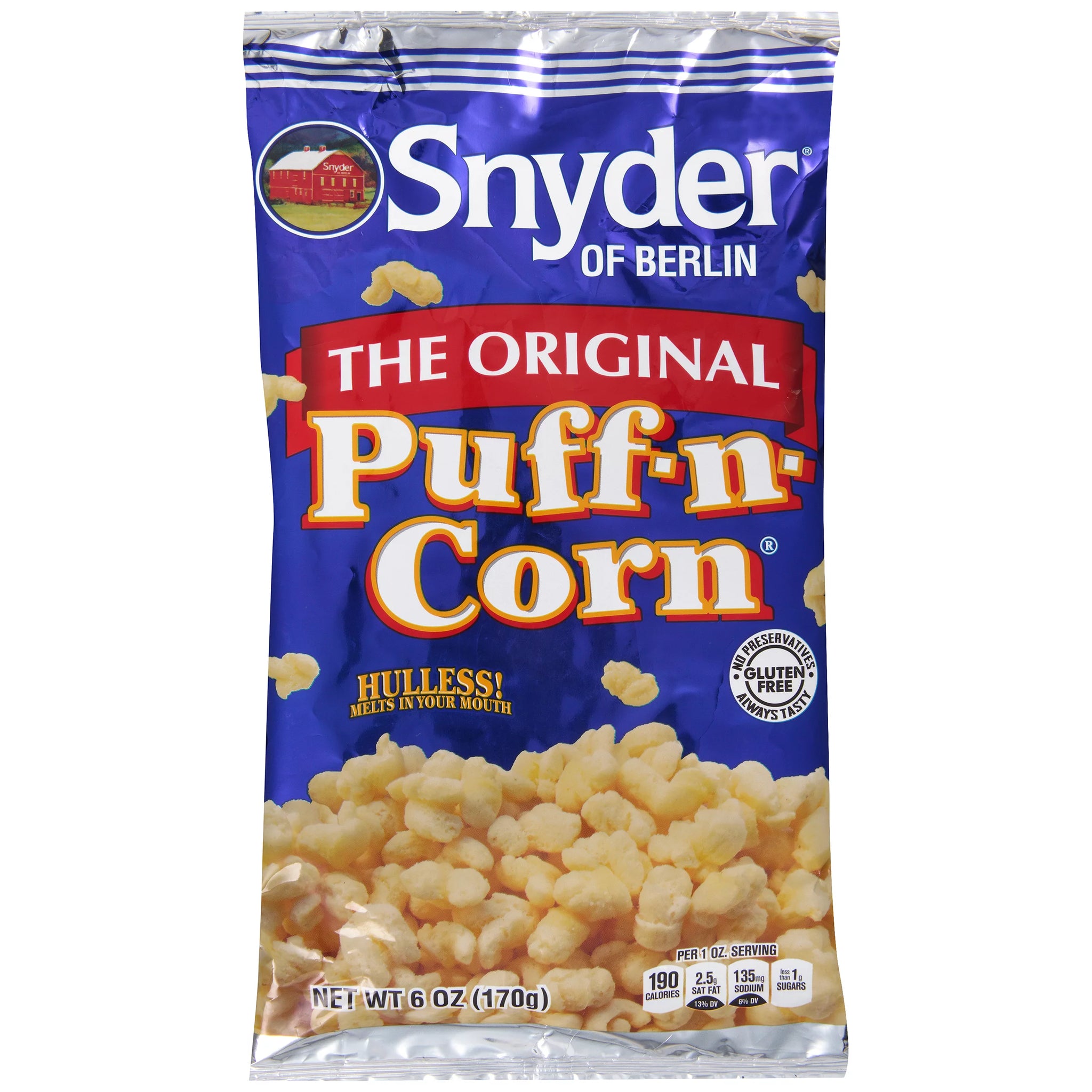 Snyder of Berlin Hulless Original Puff-n-Corn