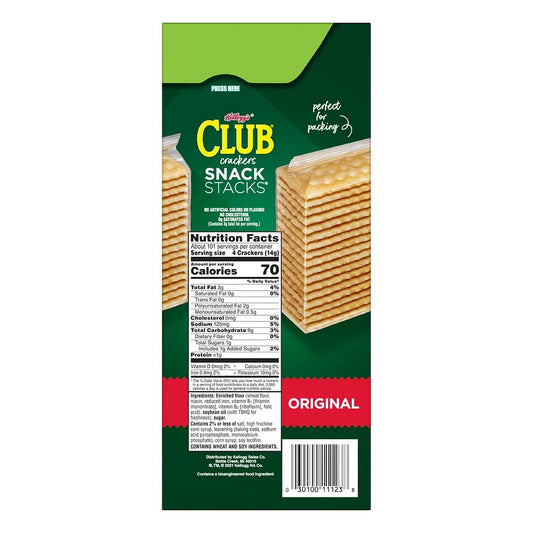 Keebler Club Cracker Snack Stacks, 24 ct.