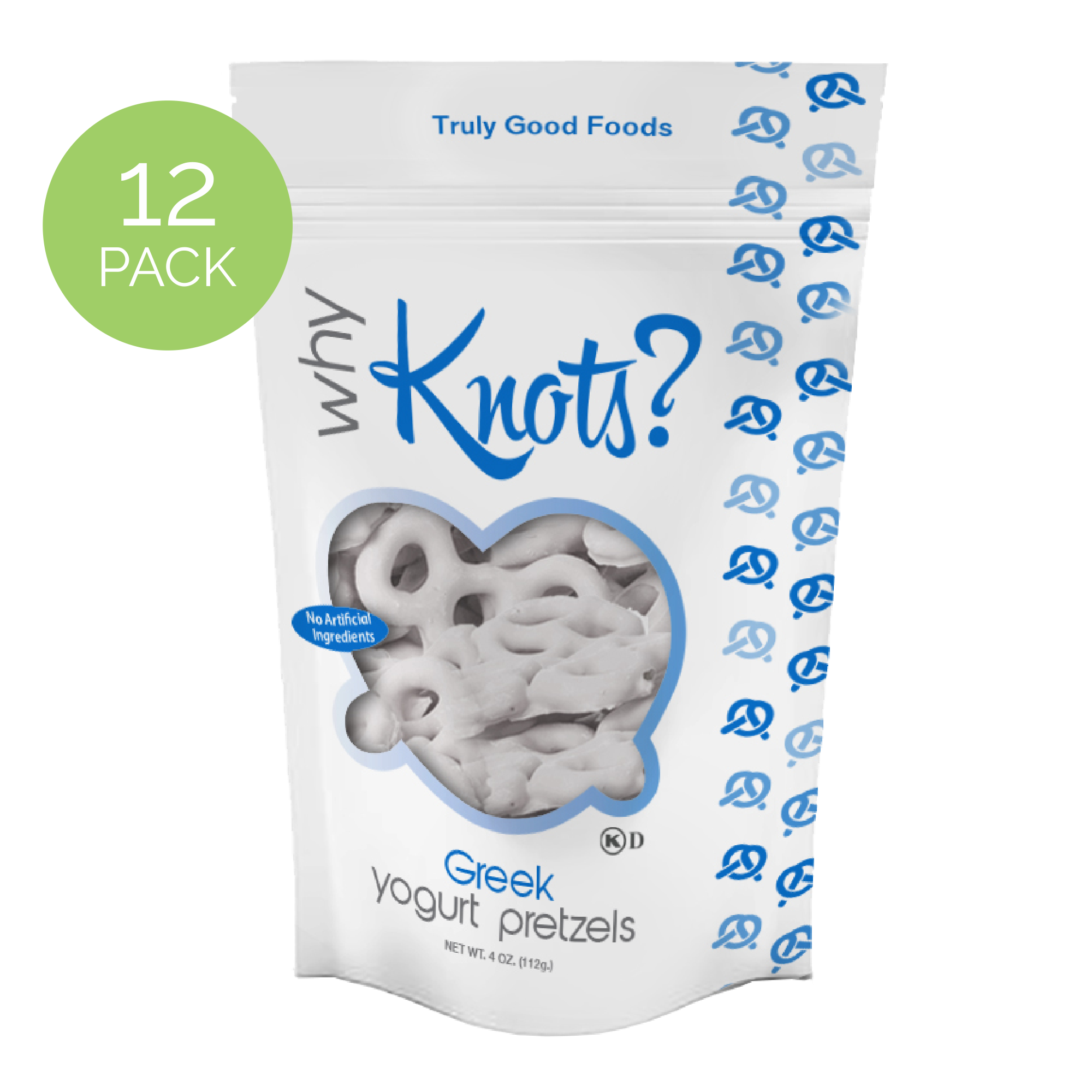 Greek Yogurt Pretzels Why Knots?, 12-count