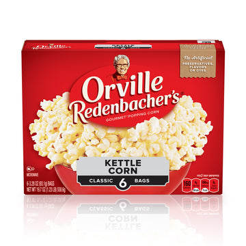Orville Redenbacher's Kettle Corn Microwave Popcorn, 6 Ct
