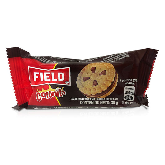Field Coronita Cookies Filled with Chocolate Cream