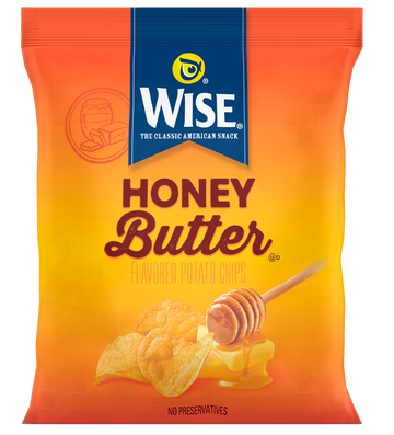 Wise Snacks Potato Chips Honey Butter  (40 count)