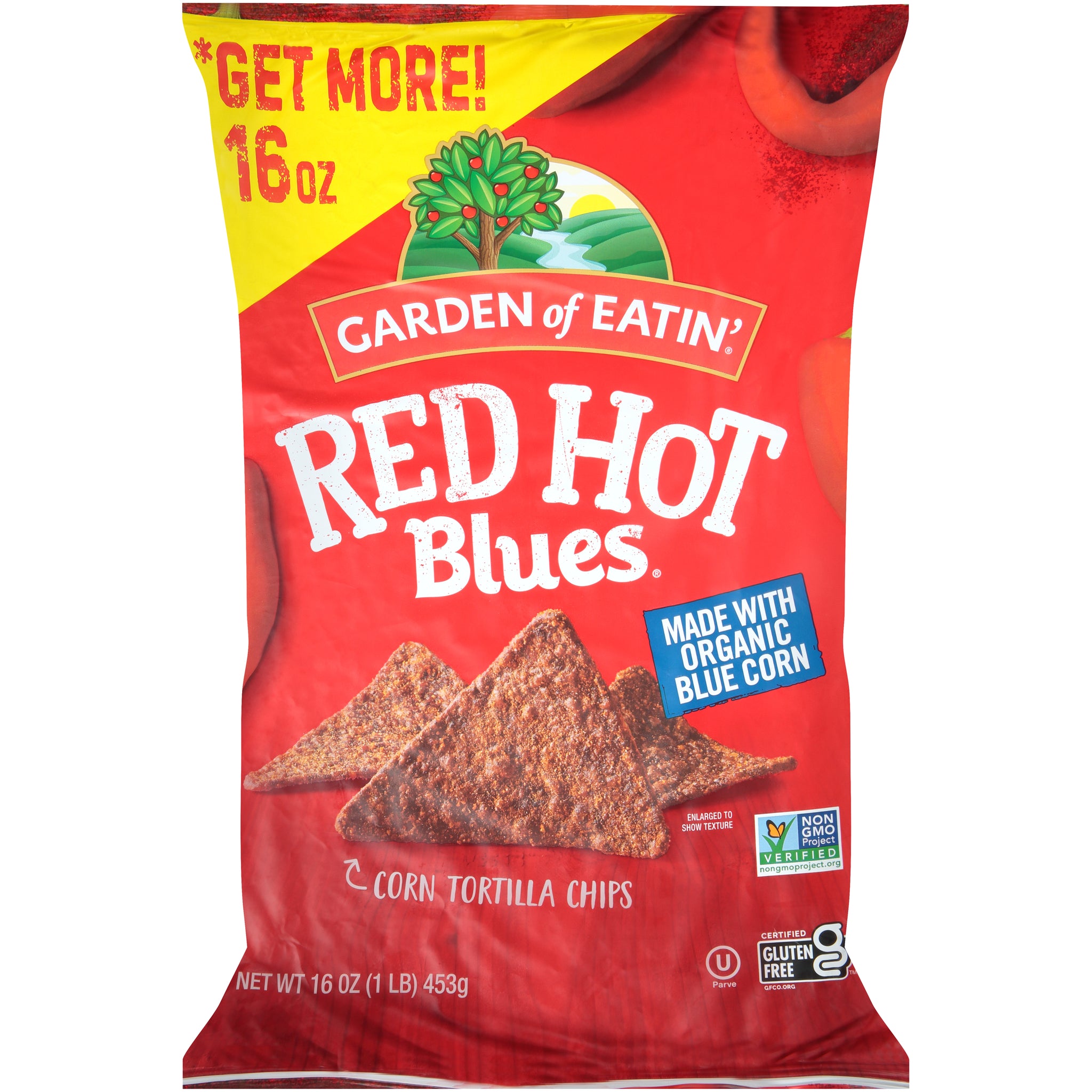 Garden Of Eatin' Red Hot Blues Corn Tortilla Chips