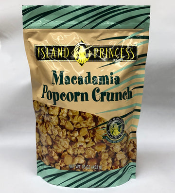 Island Princes Macadamia Popcorn Caramel Crunch- 2 Bags