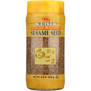 JFC Roasted White Sesame Seeds, (Pack of 6)