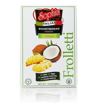 Sophia Frolletti Shortbread Cookies - Coconut