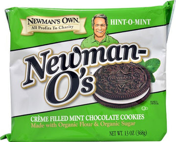 Newman's Own Organics Newman O's Cookies Mint Crème