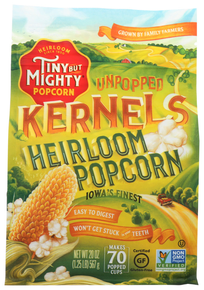 Tiny But Mighty Heirloom Popcorn, Unpopped Kernels