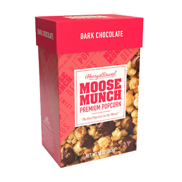 Harry & David, Moose Munch Gourmet Popcorn, Dark Chocolate