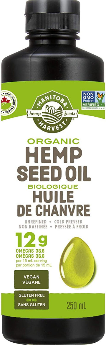 MANITOBA HARVEST Organic Nic Hemp Seed Oil