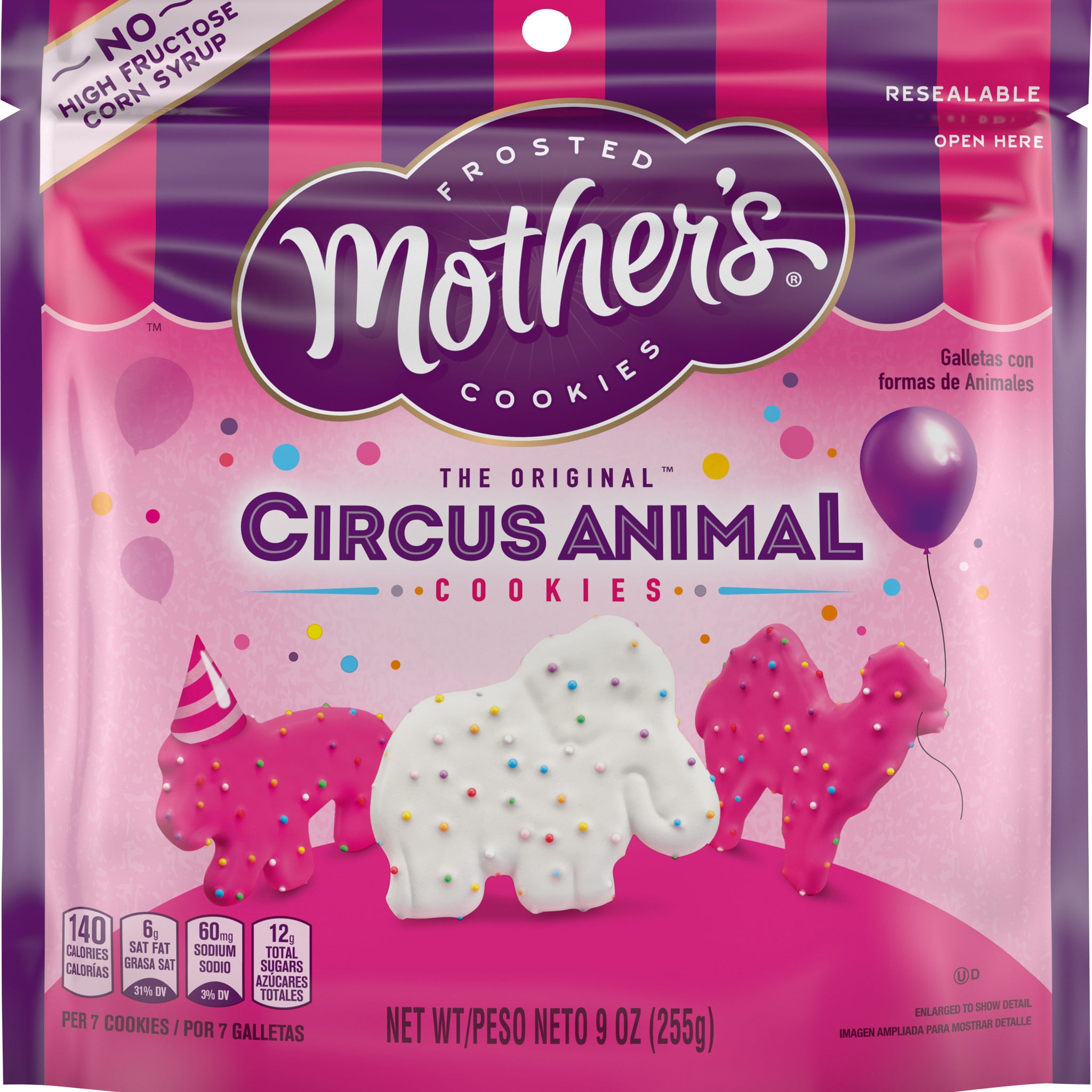 MOTHER'S CIRCUS ANIMAL COOKIES DOY BAG