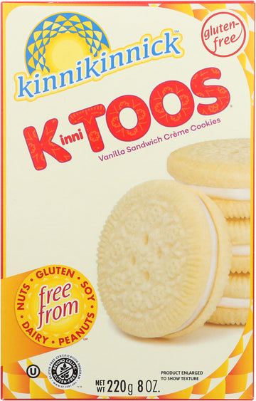 Kinnikinnick Vanilla Creme Sandwich Cookies