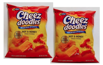 Cheez Doodles baked puffs hot and honey flavored 2 Pcs