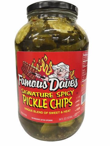 Famous Dave's Signature Spicy Pickle Chips