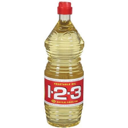 1-2-3 Vegetable Oil