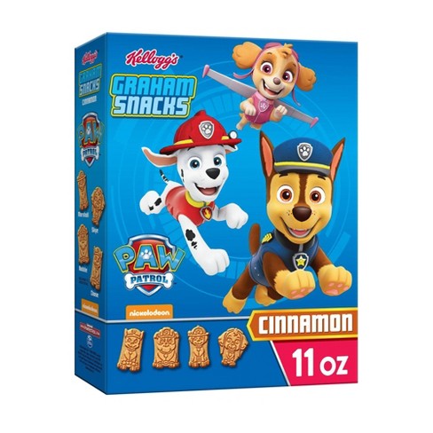 Kellog PAW Patrol Cinnamon Graham Snacks - pack of 2