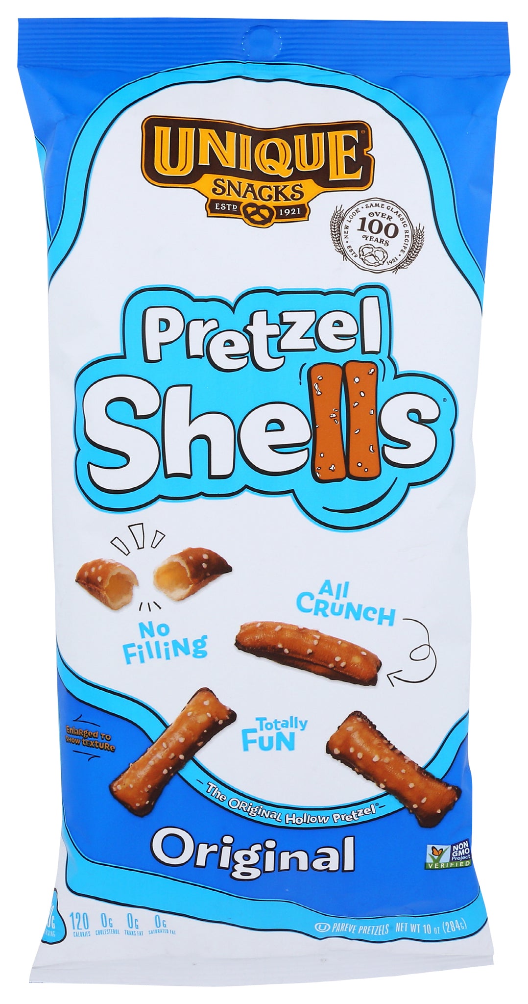 Unique Pretzels Pretzel Shells Original
