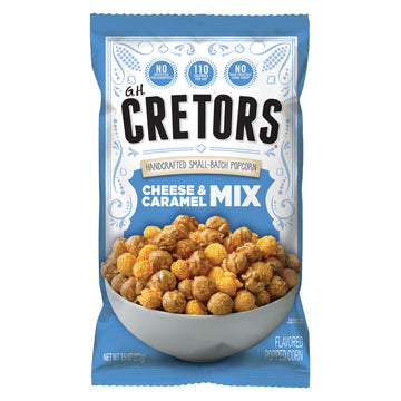 Cretors Handcrafted Small-Batch Popcorn Cheese & Caramel Mix